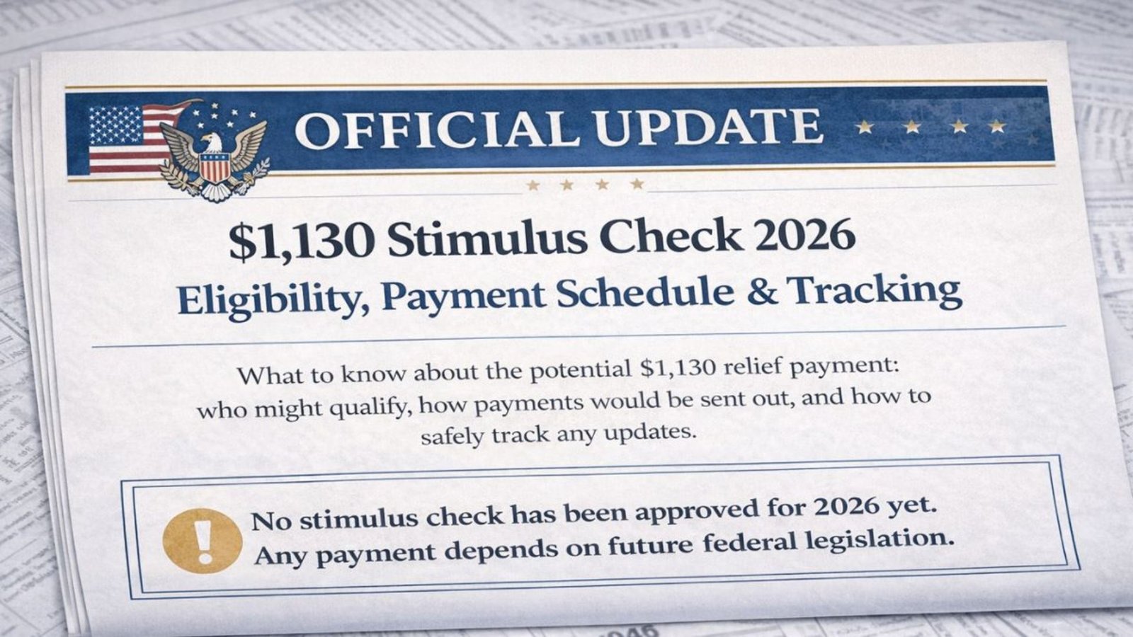 Stimulus Check